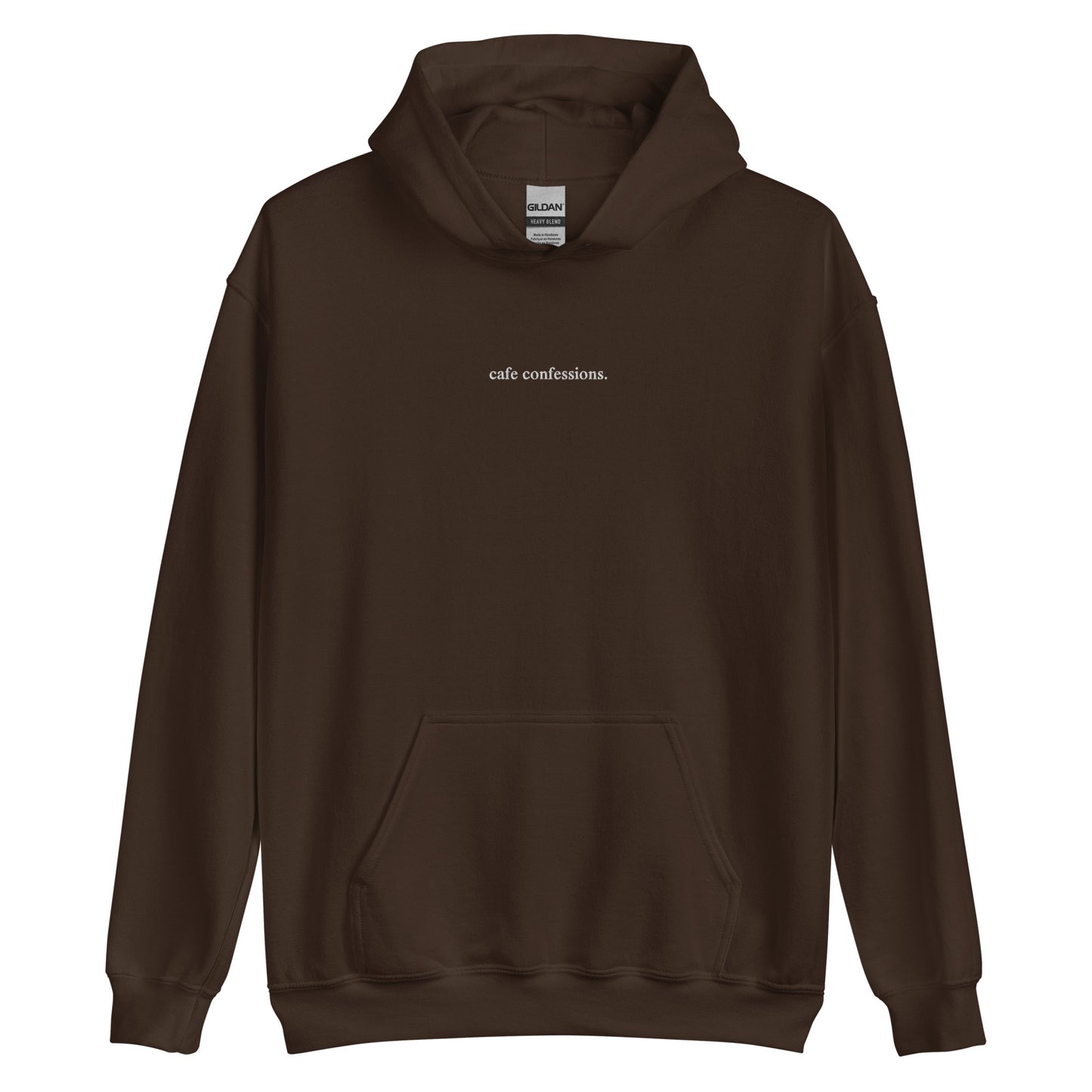 'cafe confessions.' Unisex Hoodie